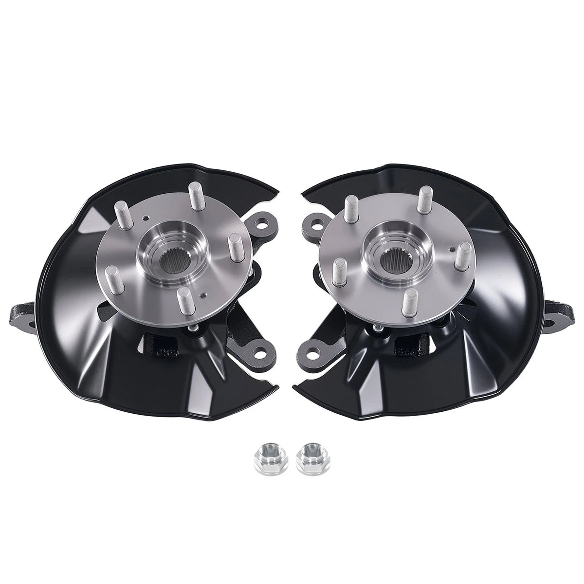2X Steering Knuckle Wheel Hub for Honda Civic Hybrid (2013–2015) 686-356 686-357