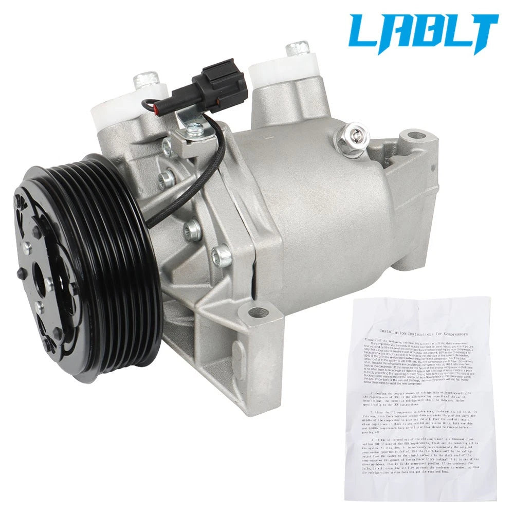 A/C Compressor with Clutch for Nissan Versa Versa Note (2012–2019)