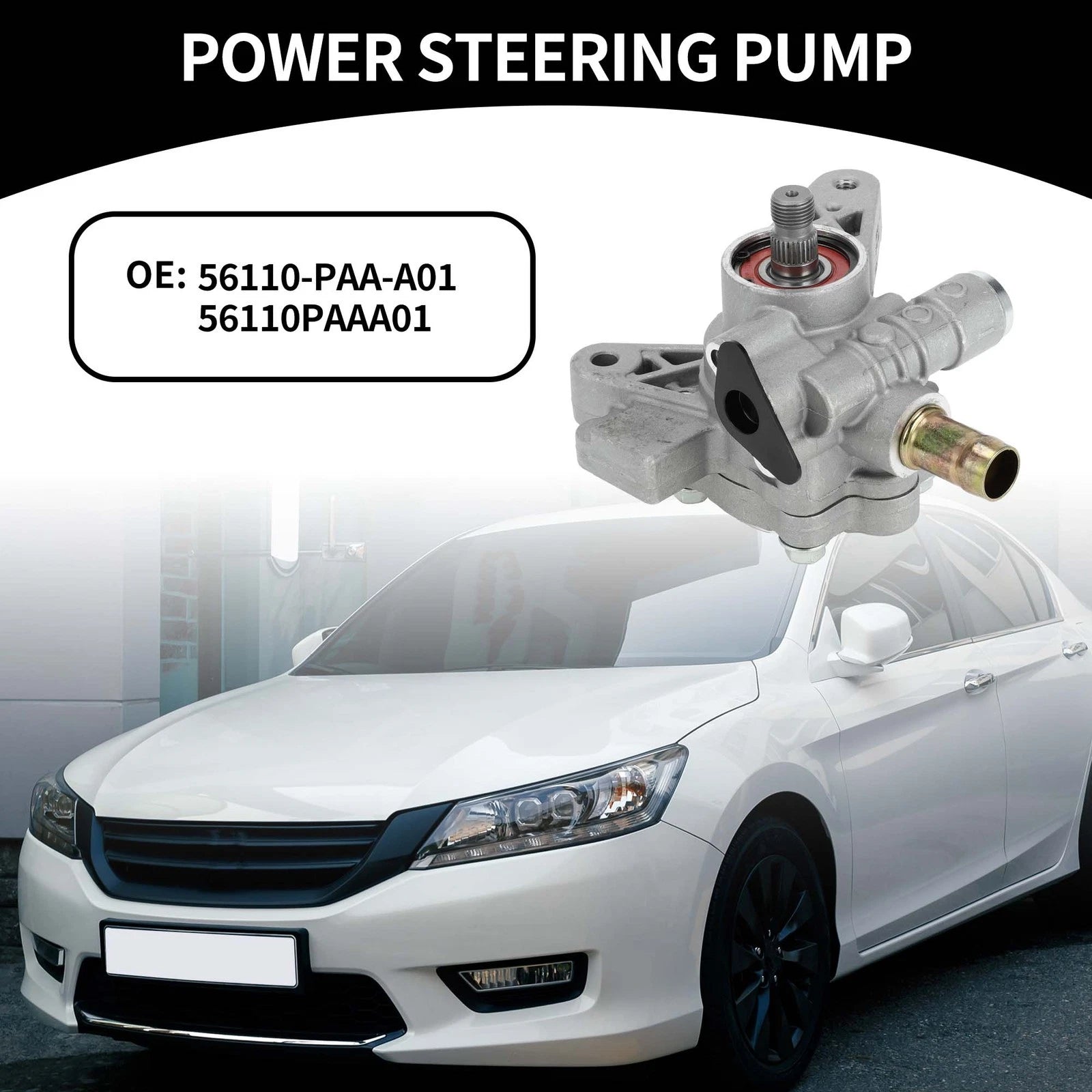 Power Steering Pump Replacement for Honda Accord (1998–2002)