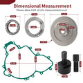 Flywheel Puller Starter Clutch One Way Bearing Kit for Polaris RZR Trail S 900 (2018–2023)