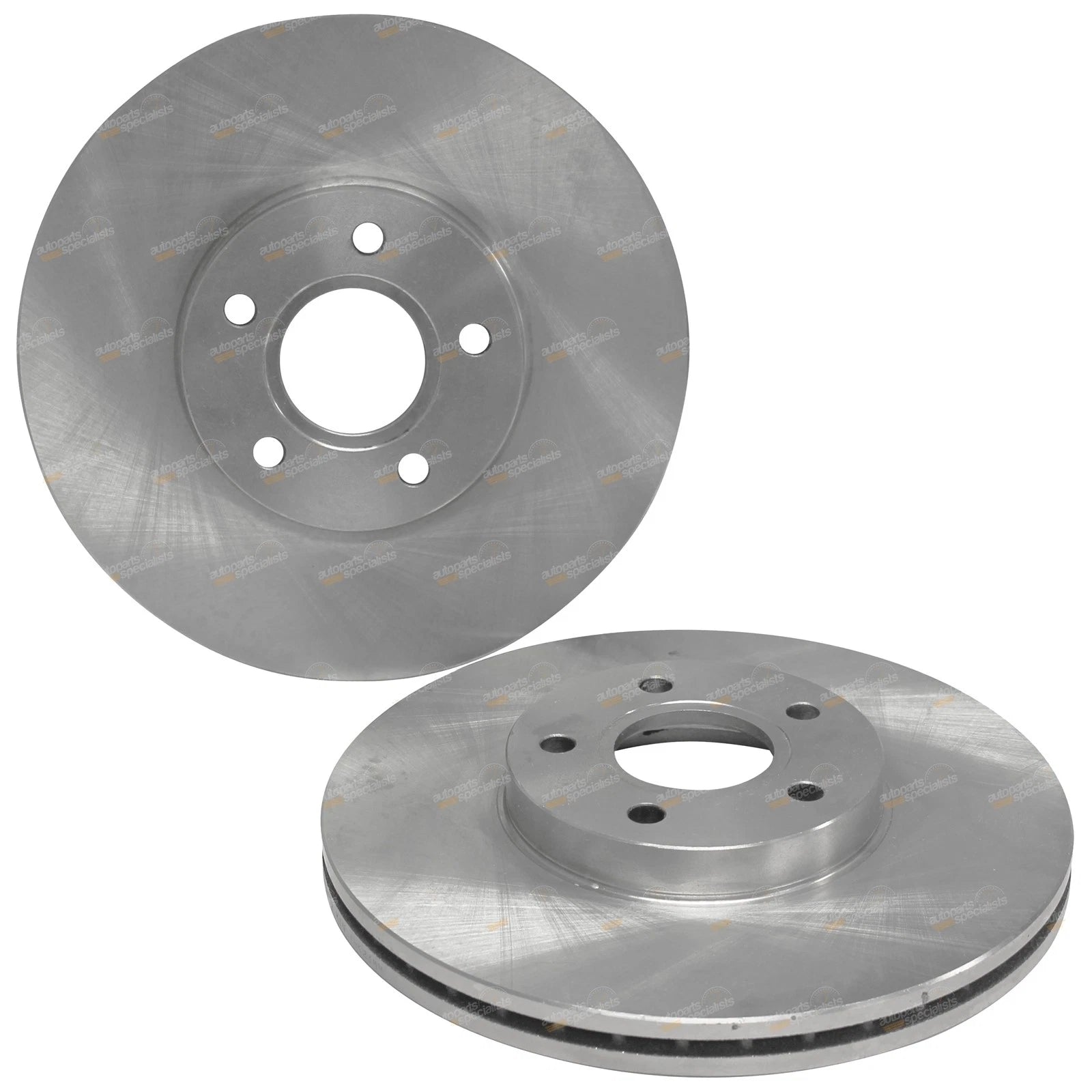 2 Front Disc Brake Rotors for Ford Focus (2005–2011) 4cyl 2.0L