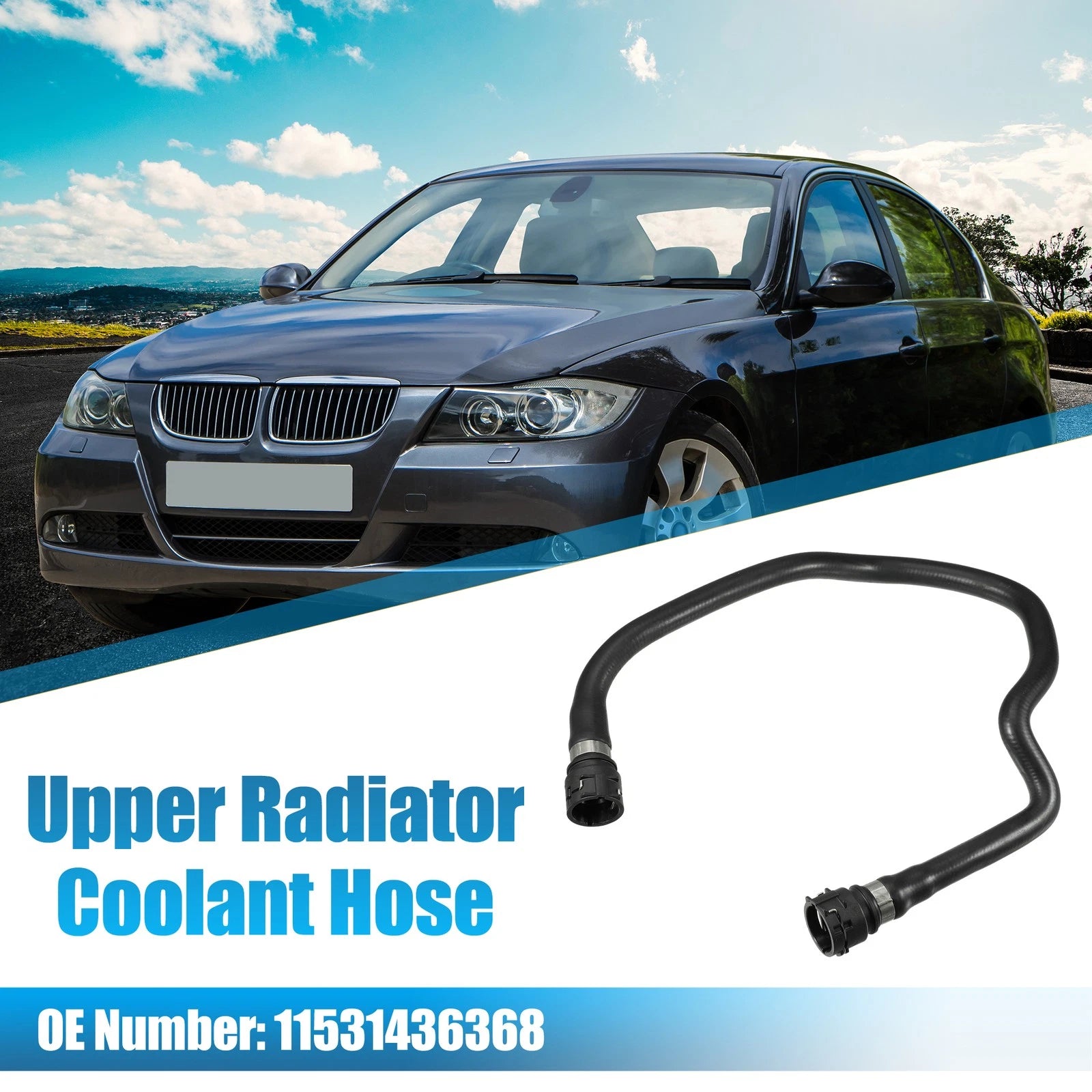 Radiator Coolant Hose Replacement for BMW 3 Series E46 (1997–2002)