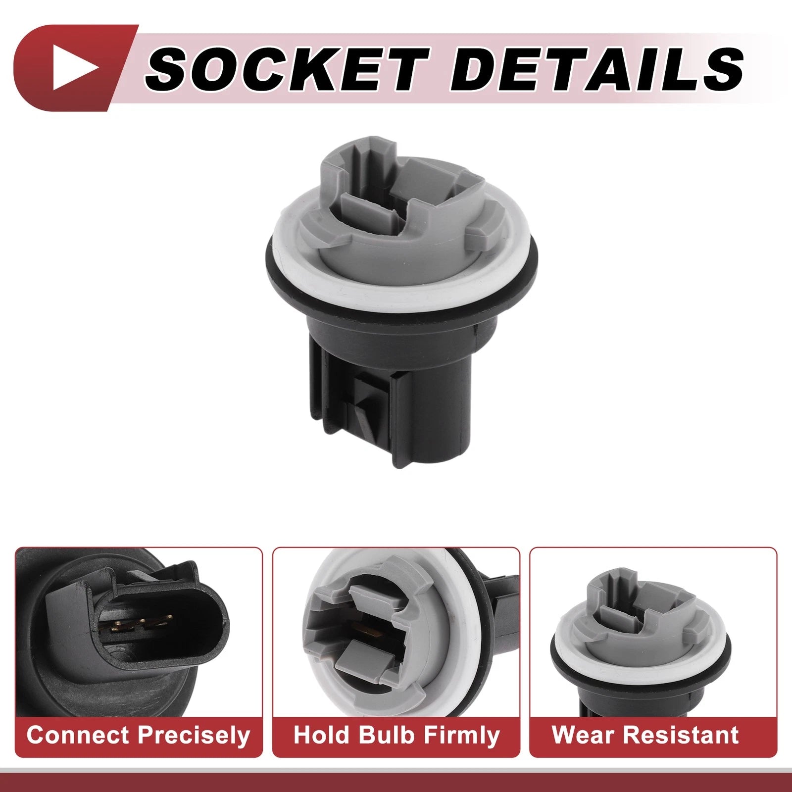Parking Light Socket Wiring for Jeep Compass (2007–2010) No. 68000686AA