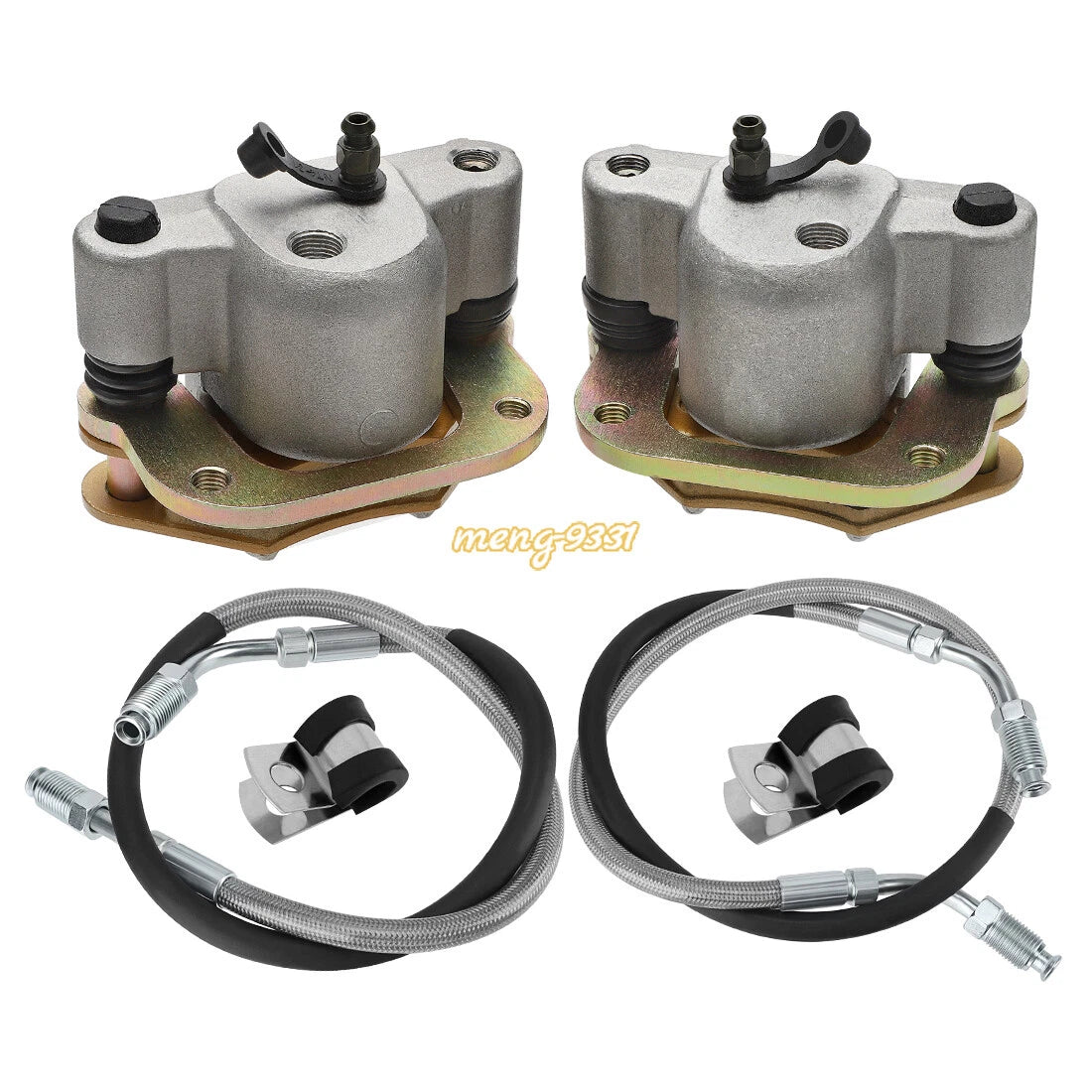 Front Brake Calipers & Hose Lines for Polaris Trail Blazer 250 (1991–1998)