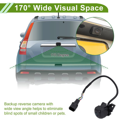 Rear View Backup Camera OEM Replacement for Hyundai Santa Fe (2019–2024)