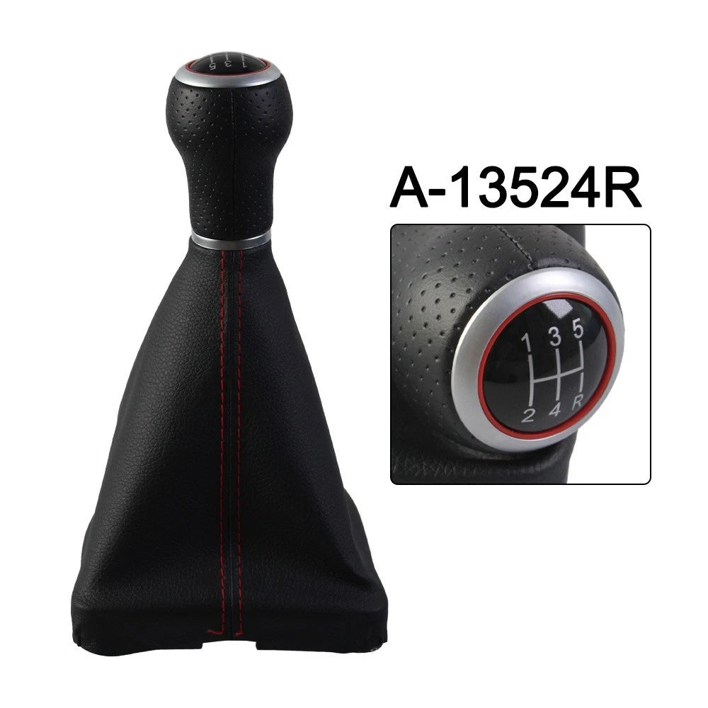 Leather Gear Shift Knob for Audi A4 B8 (2008–2015)