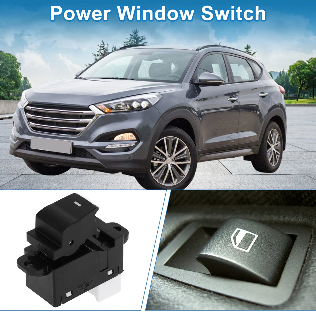 Passenger Side Power Window Switch for Hyundai Tucson Window Control ABS (2004–2015)