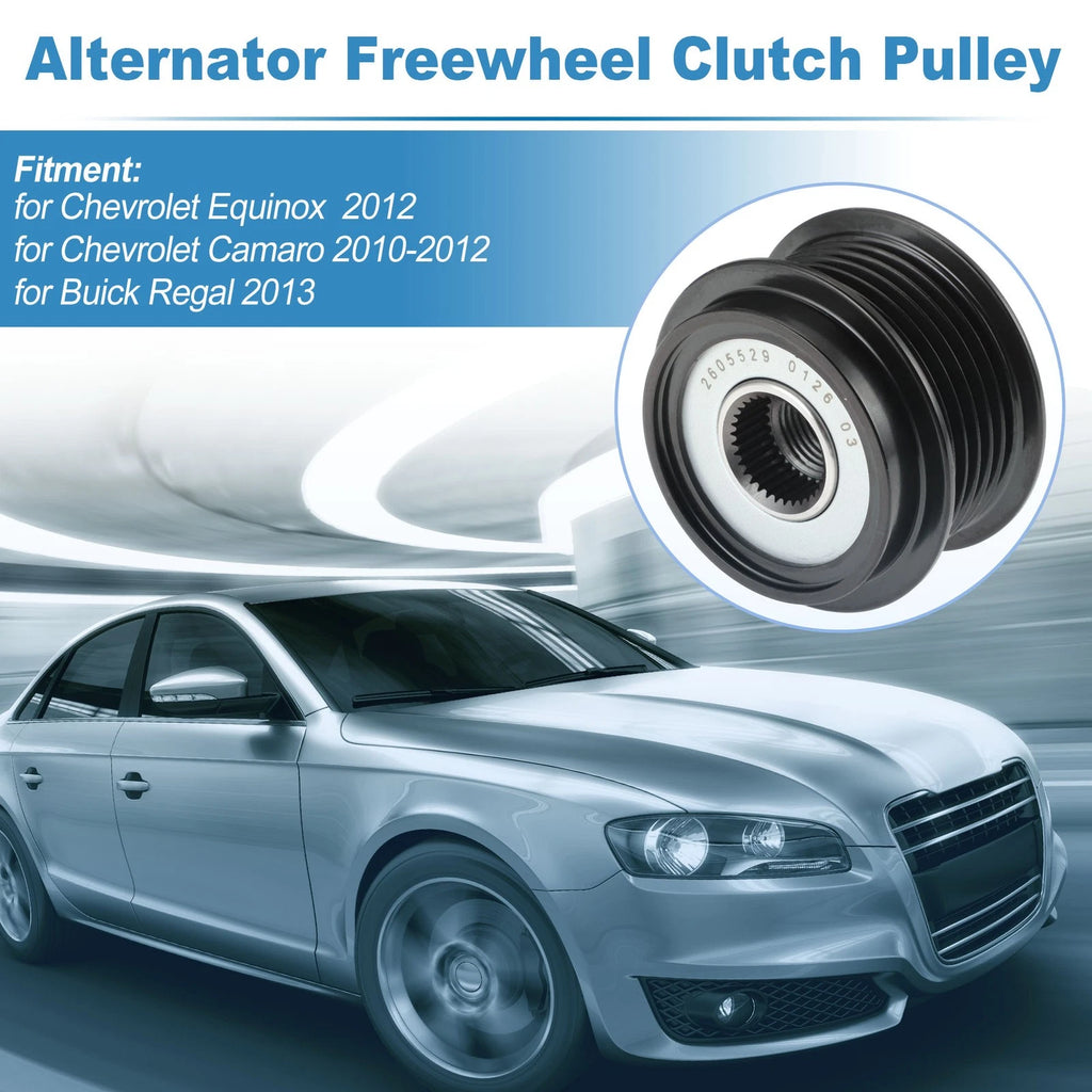 Alternator Freewheel Clutch Pulley Replacement for Chevrolet Equinox (2012)
