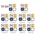 Set of 10 Carburetor Repair Kits for Jonsered 2041 2045 2050 Zama RB-45