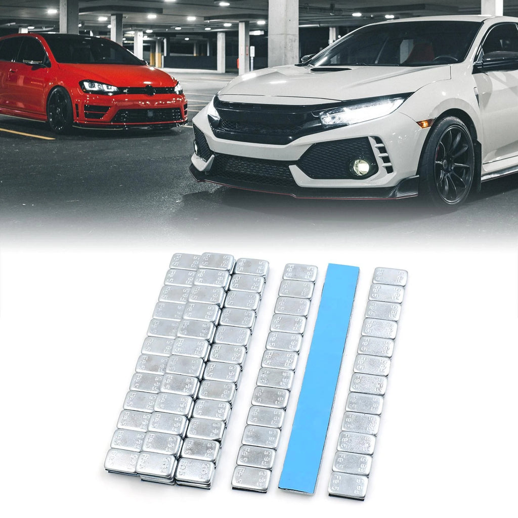 2.1oz Self Adhesive Wheel Balance Weights Strips for Motorcycle 140x19mm (10pcs)