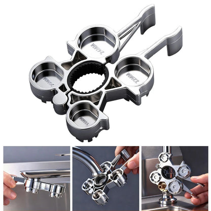 12-in-1 Multi-Purpose Faucet Wrench for Sinks