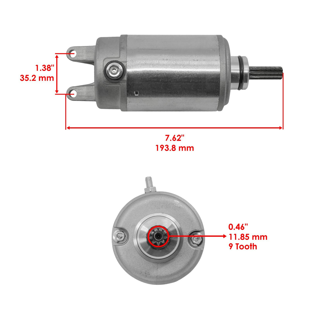 Starter Replacement for Suzuki Swift (2010–2017)