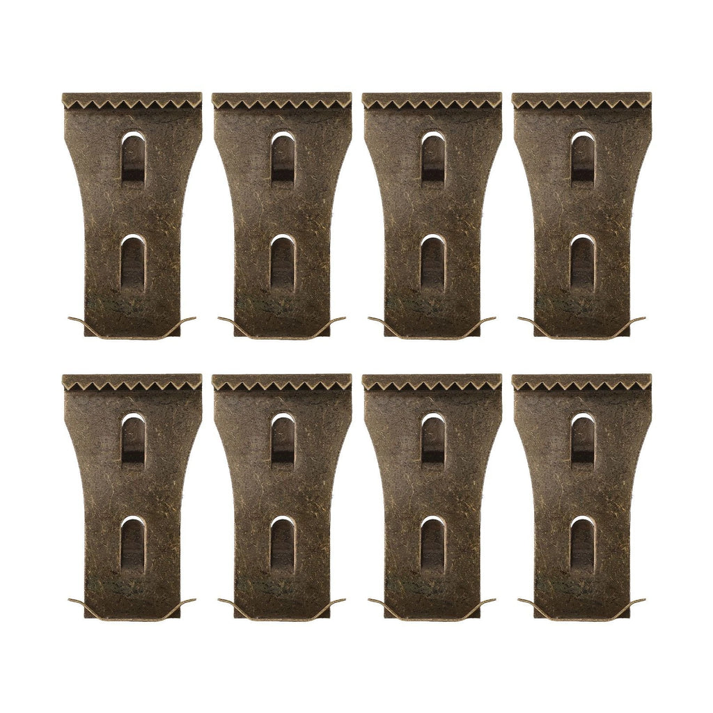 Set of 8 Brick Wall Hooks for Hanging Heavy Items
