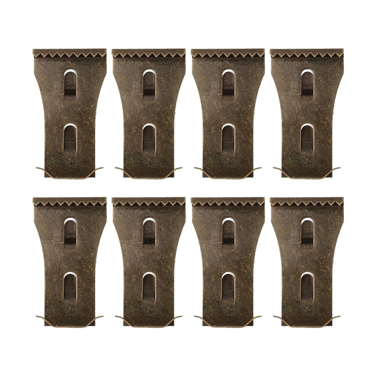 Set of 8 Brick Wall Hooks for Hanging Heavy Items