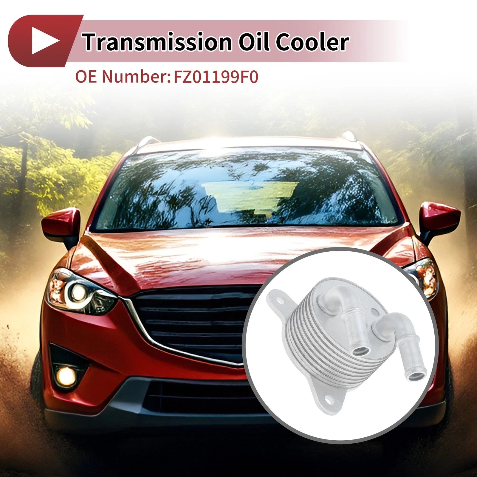 Engine Oil Cooler for Mazda CX-5 (2012–2014) Replacement Transmission Cooler