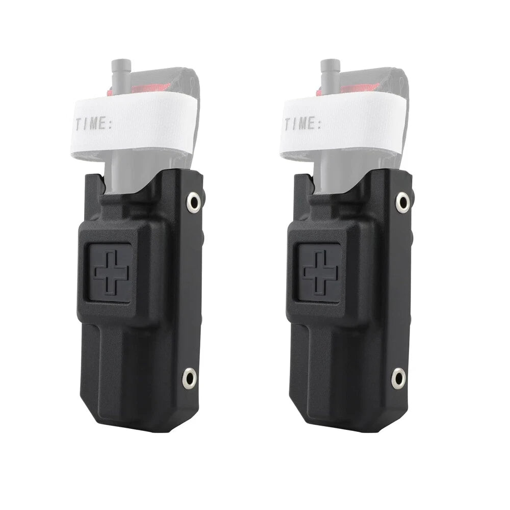2X Tourniquet Holders for Molle Equipment - Black