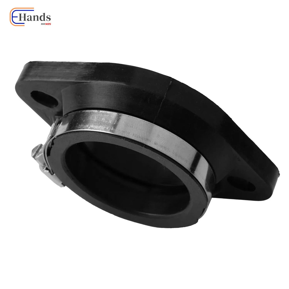 Rubber Manifold Flange 42mm Smoothbore Carb for Harley-Davidson (HS42/062-42K)