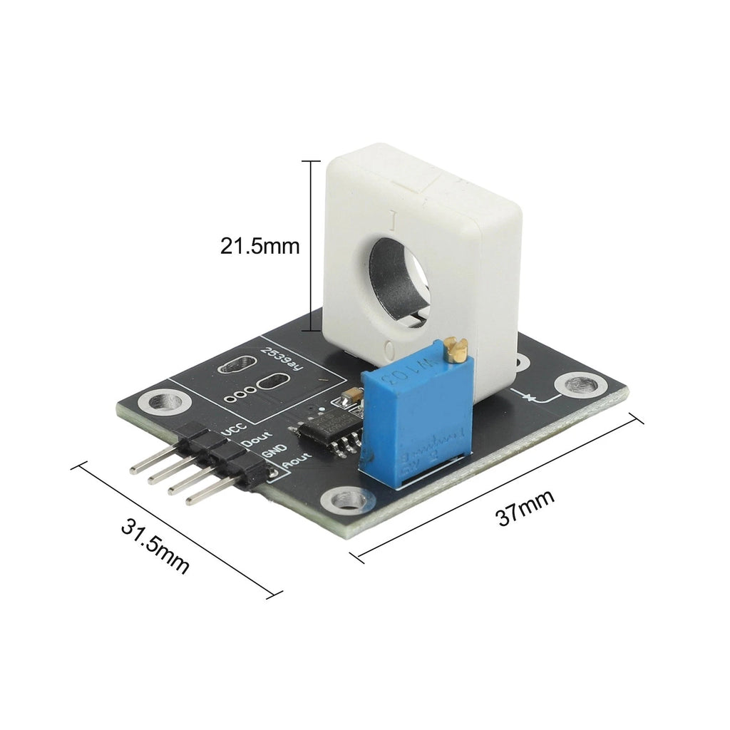WCS1800 Hall Effect Current Sensor Module for DC Electrical Control (35A)