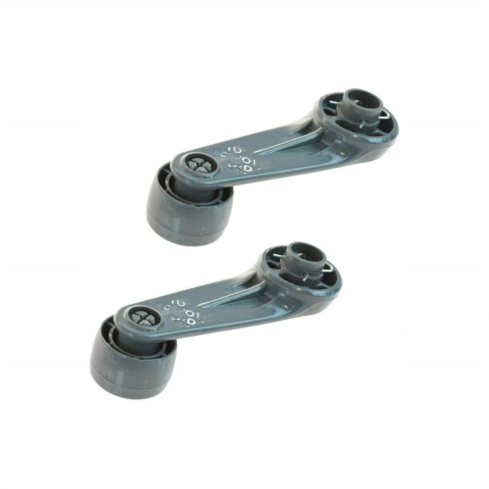Pair Inside Left Right Window Crank Handle Gray For 1973-1995 Toyota Pickup T100
