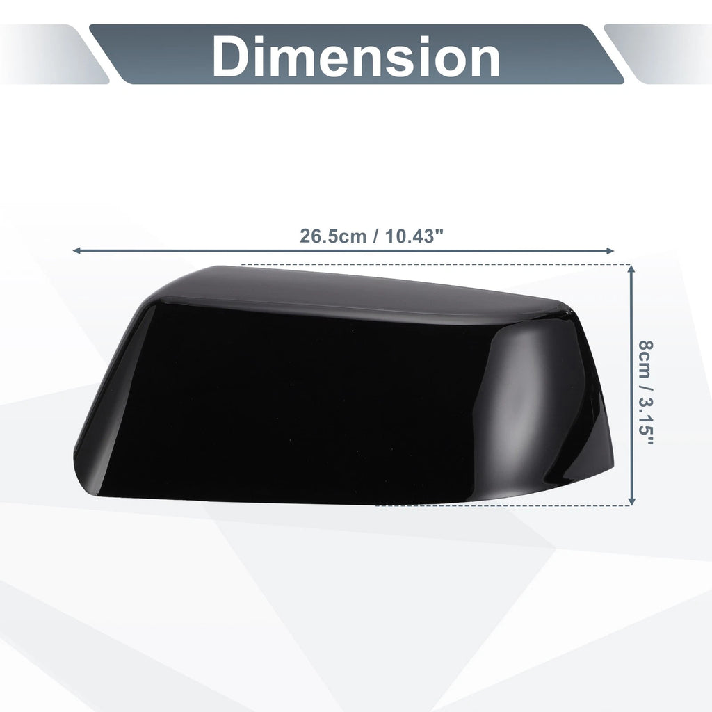 Rearview Mirror Cover Cap Gloss Black Replacement for Chevrolet Camaro (2010–2015)