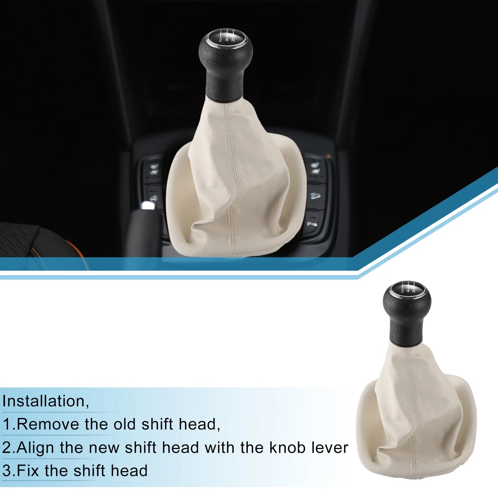 5 Speed Manual Shift Knob Replacement for Volkswagen Passat B5 (1996–2000)