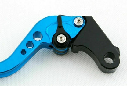 Long Brake Clutch Levers for Honda CBR929RR (2000–2001) Blue T9