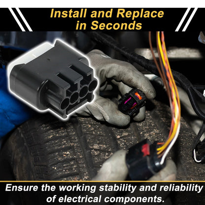Ignition Coil Connector Plug 4 Pin for Chevrolet Prizm (1999–2002) Female
