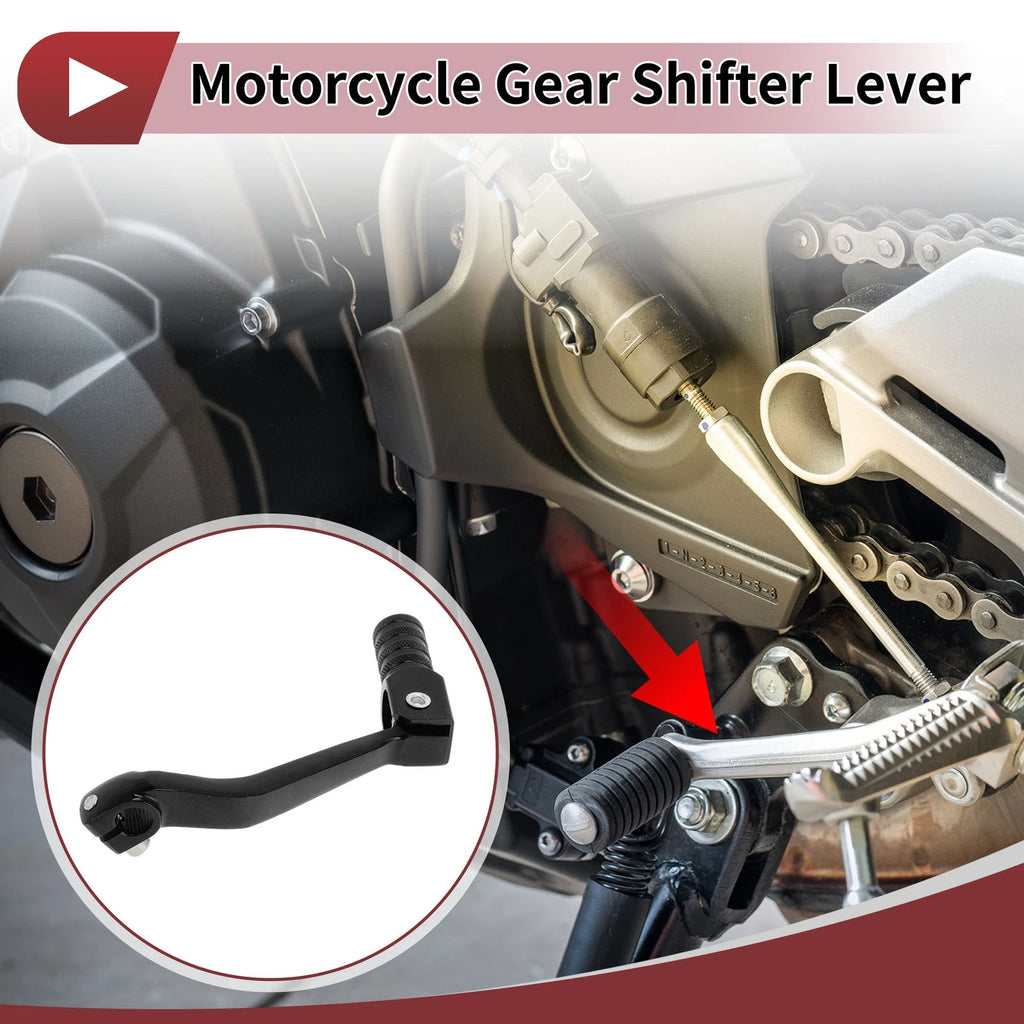 Folding Gear Shifter Lever for Honda CRF70 (2004–2020) Black