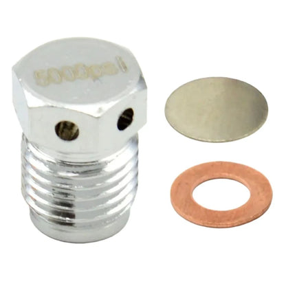 Burst Safety Disc Assembly for High-Pressure Tanks (5000 PSI)