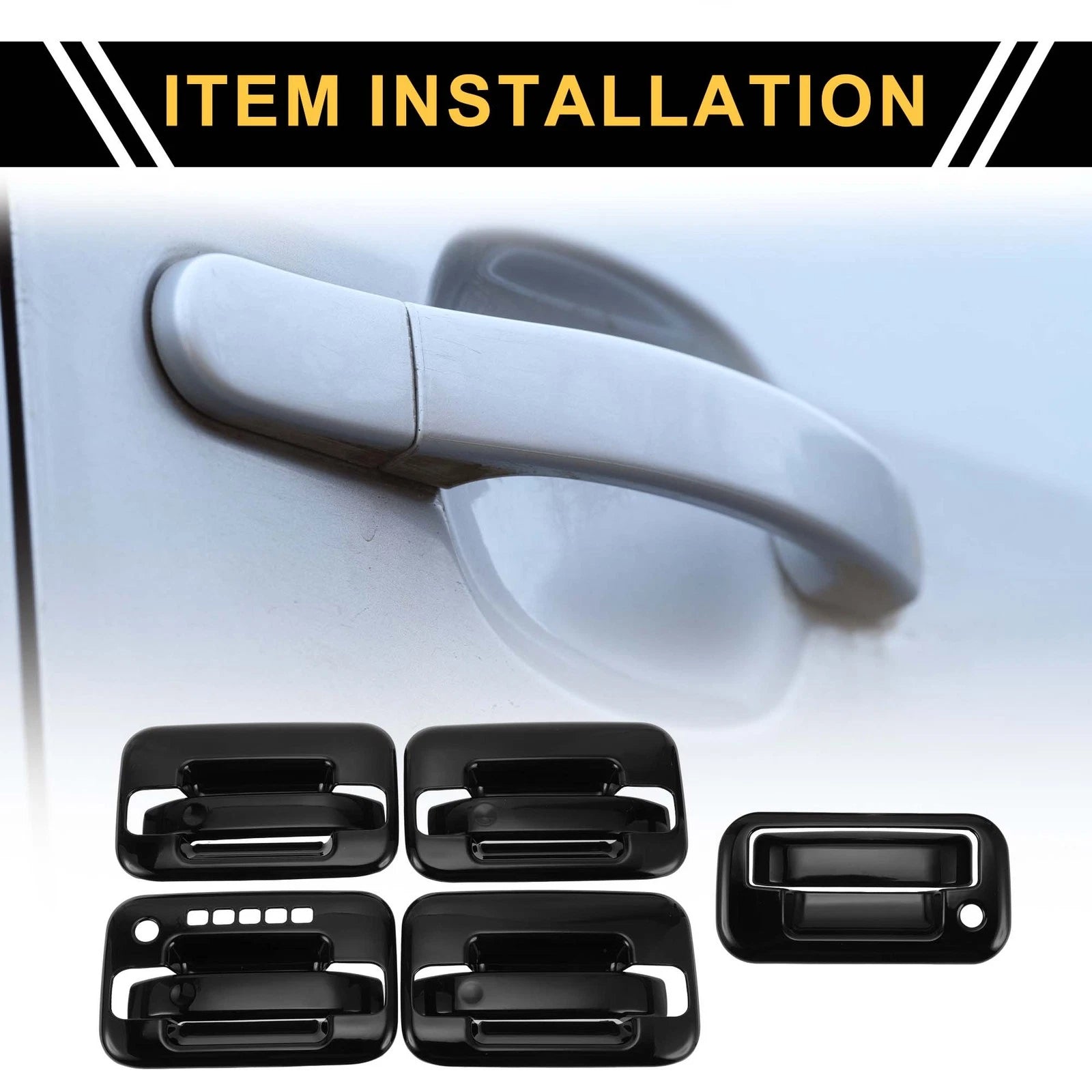 Exterior Door Handle Cover Set Front for Ford F-150 (2004–2014)