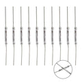 10Pcs Reed Switch Magnetic Switch 2x14mm Normally Open Induction Switch