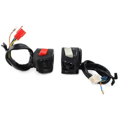 7/8" 22mm Horn Turn Signal Headlight Electric Start Switch Handlebar Controller
