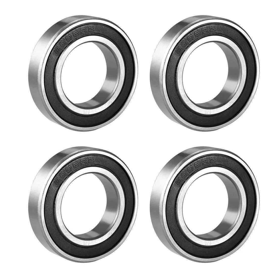 4x 6006 RS Bearing for (6006RS)
