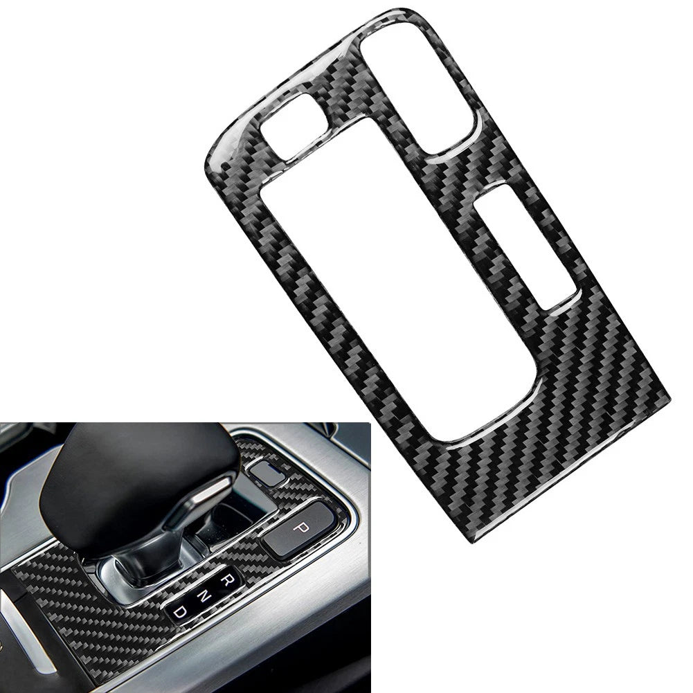 Interior Gear Shift Control Panel Cover Trim Black RHD for Kia Stinger (2018–2023)