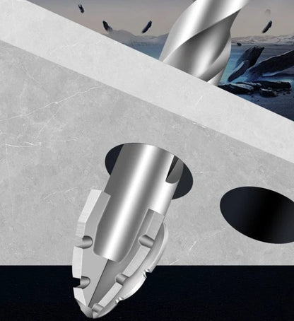 Set of 4 Wear-Resistant Masonry Drill Bits for Various Applications
