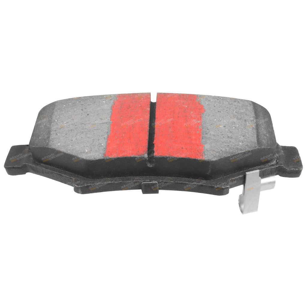 Rear Disc Brake Pad Set for Jeep Wrangler JK (2007–2018)