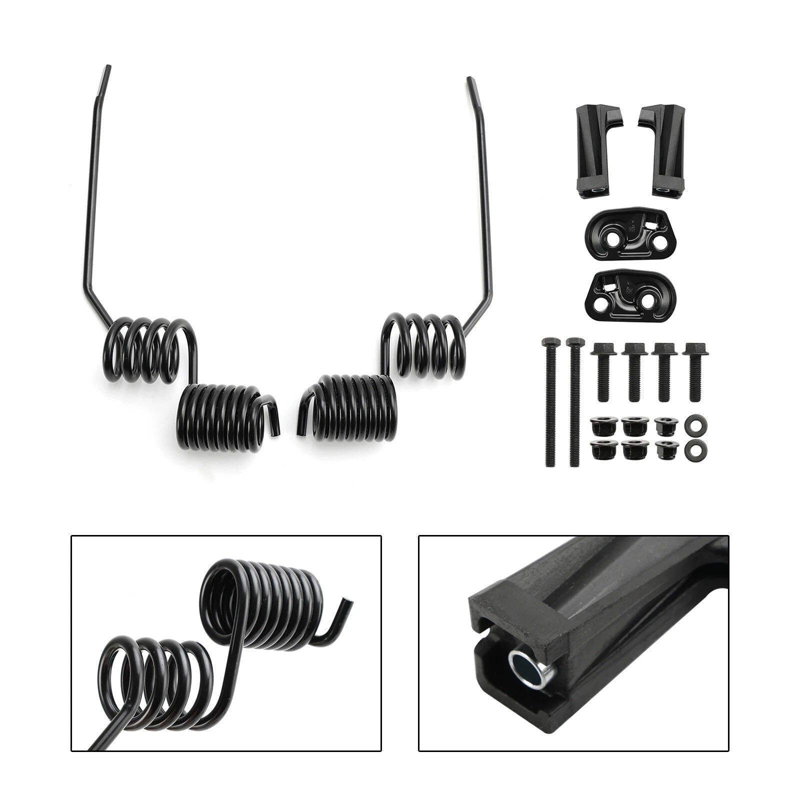 Spring Style Rail Mount Ice Scratchers 860201728 for Ski-Doo 600 650 800 850 T9 (2010–2023)