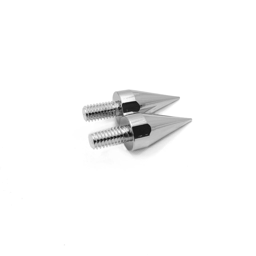 2X Windscreen Fairing Spike Bolt Kit Chrome Stud M8 for CBR GSXR YZF (M8)