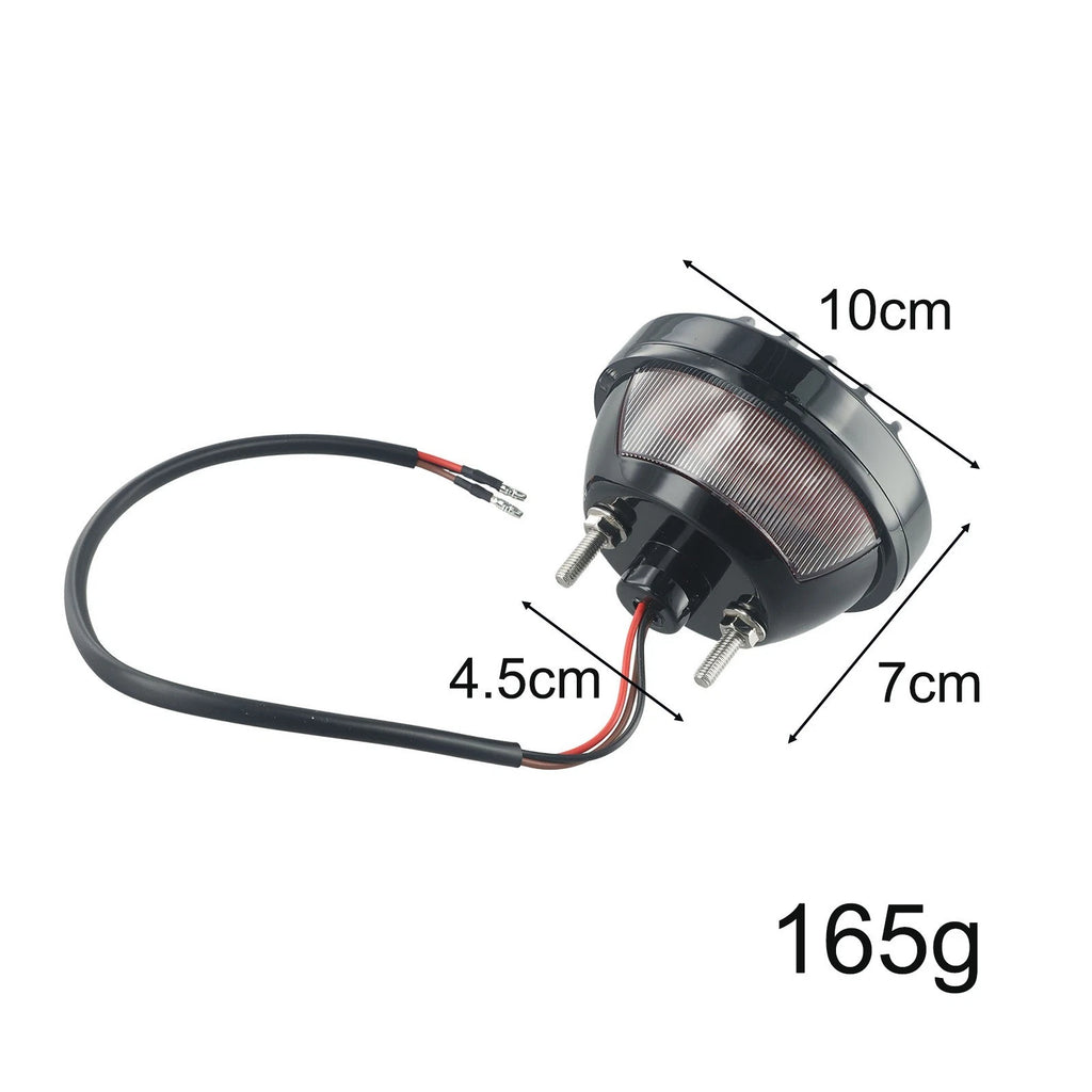 Stylish Black Motorcycle Tail Light Enhance Your Ride's Aesthetics with Ease