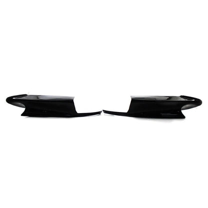 2X Gloss Black Front Bumper Splitters for BMW E92 M3 (2008–2013)