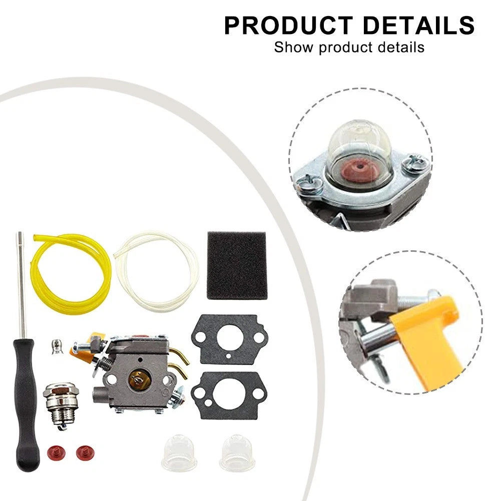 Carburetor Assembly Kit for RBC30SET Models (Includes Screwdriver, Air Filter)