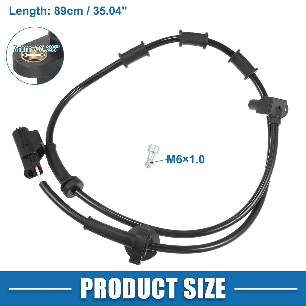 2X ABS Wheel Speed Sensor No. 5083204AA for Dodge Ram (2002–2005)