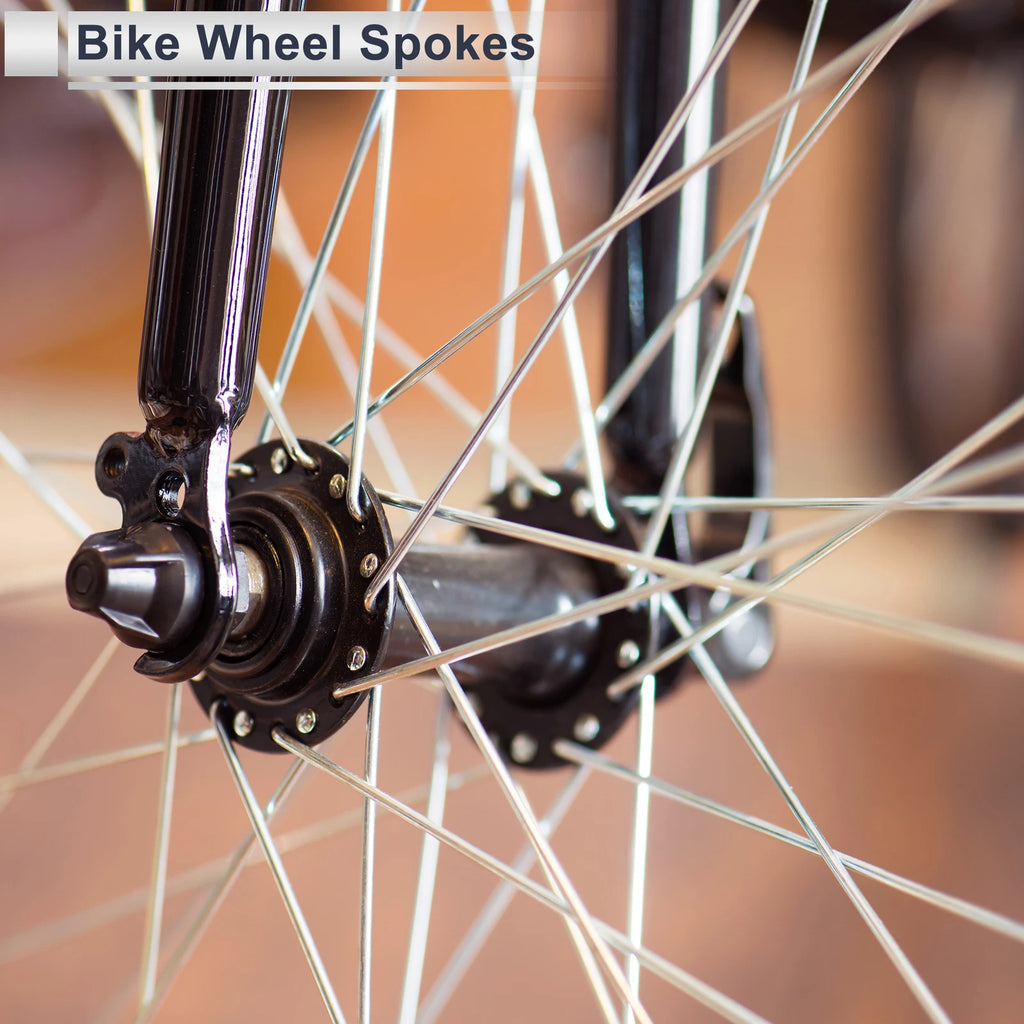 Bicycle Spokes Nipple Replacement Set 67mm Carbon Steel Universal (12G)