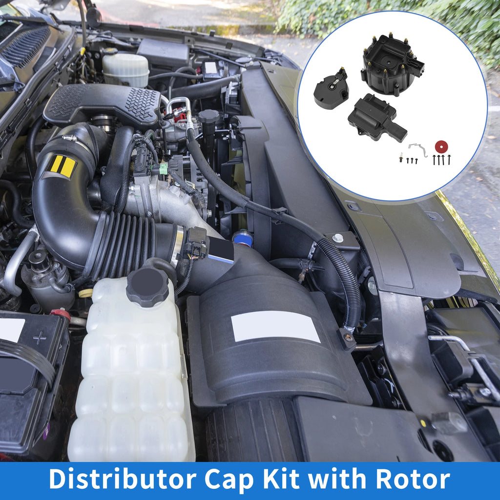 Distributor Cap Kit for Chevy GM SBC BBC 305 327 350 396 (Year Range)