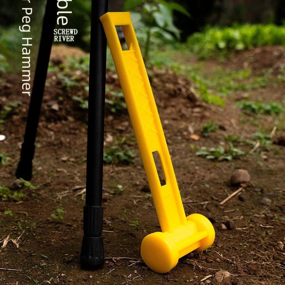 Easy Handling Backpacking Hammer with Comfortable Grip Handle