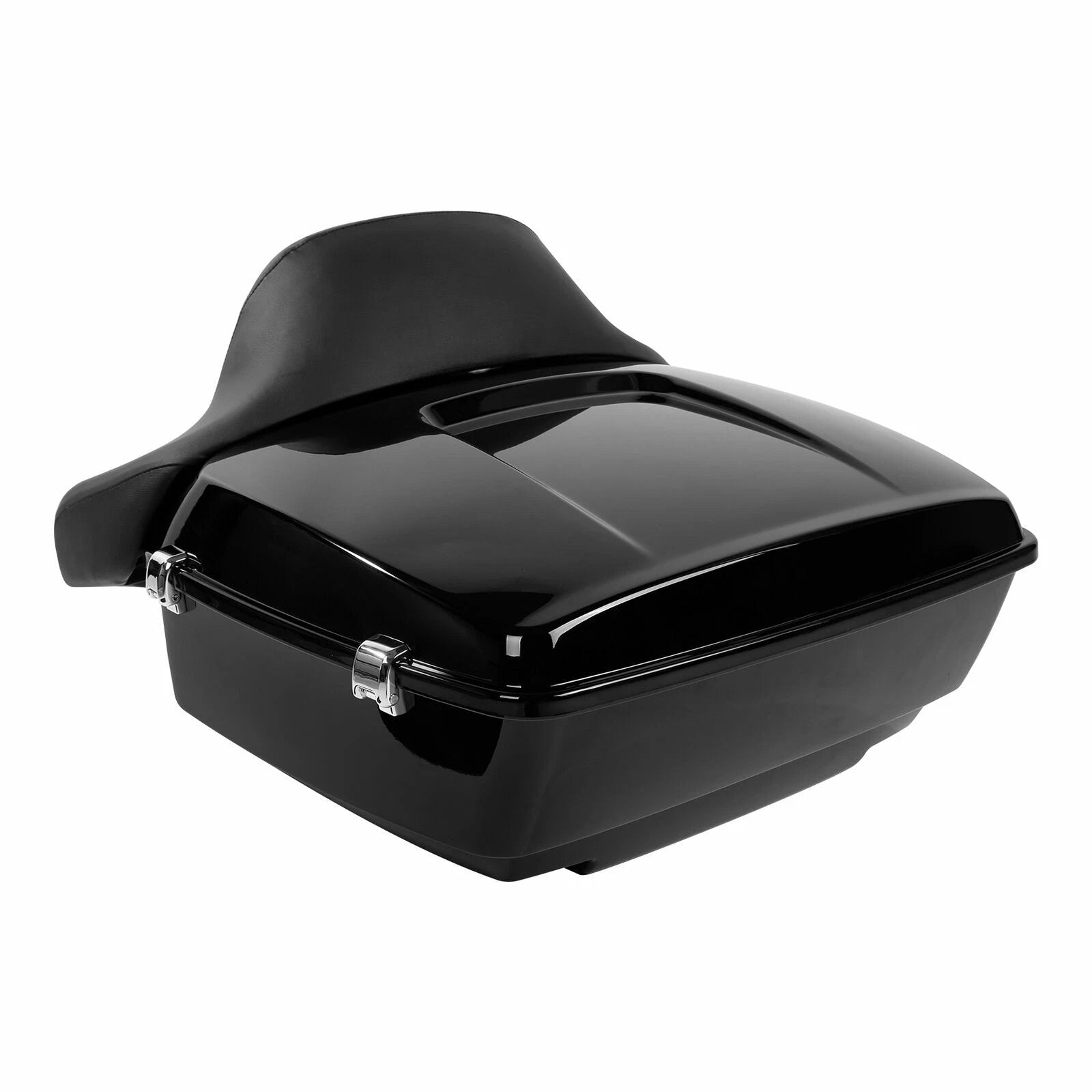 King Pack Trunk Backrest Mount Rack for Harley Touring Glide (2009–2013)
