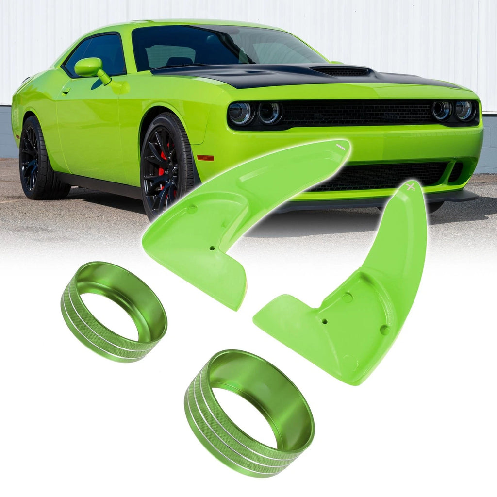 Steering Paddle Shifter Volume Knob Cover for Dodge Charger (2011–2023)
