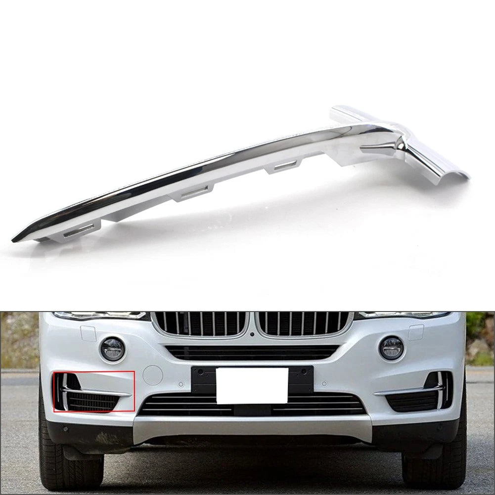 Chrome Front Bumper Grille Trim Right Side 51117325396 for BMW X5 (2014–2018)