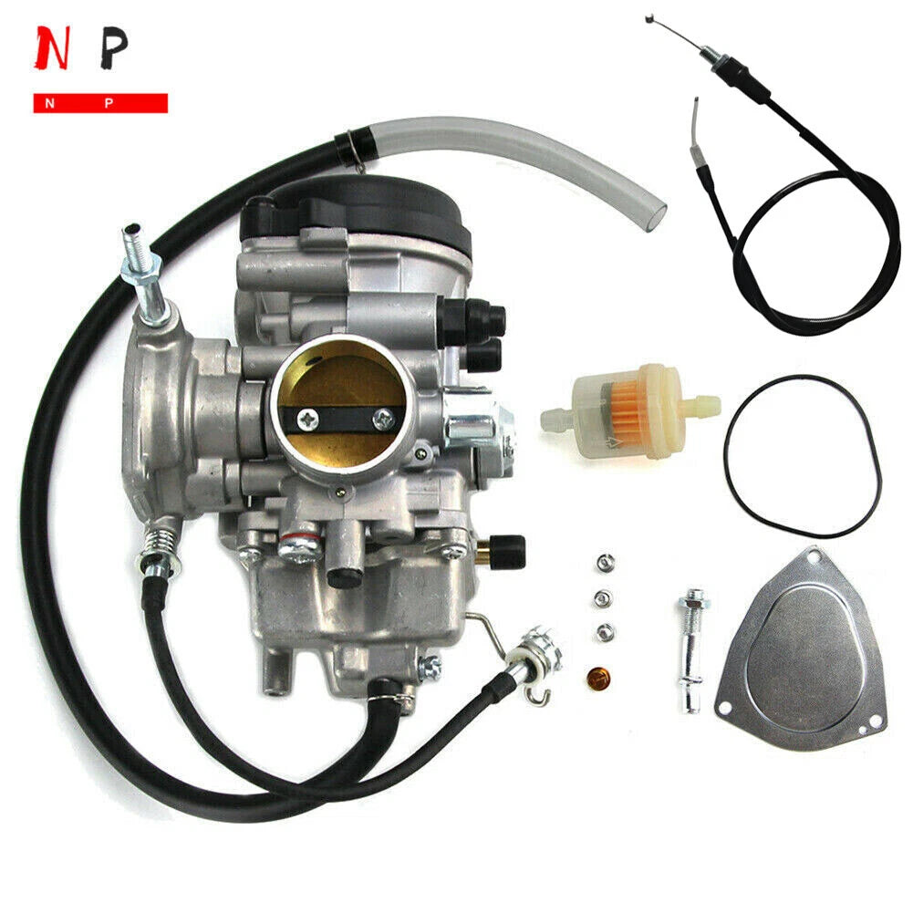 Carburetor & Throttle Cable for Yamaha Bruin Big Bear 250 (2005–2009)