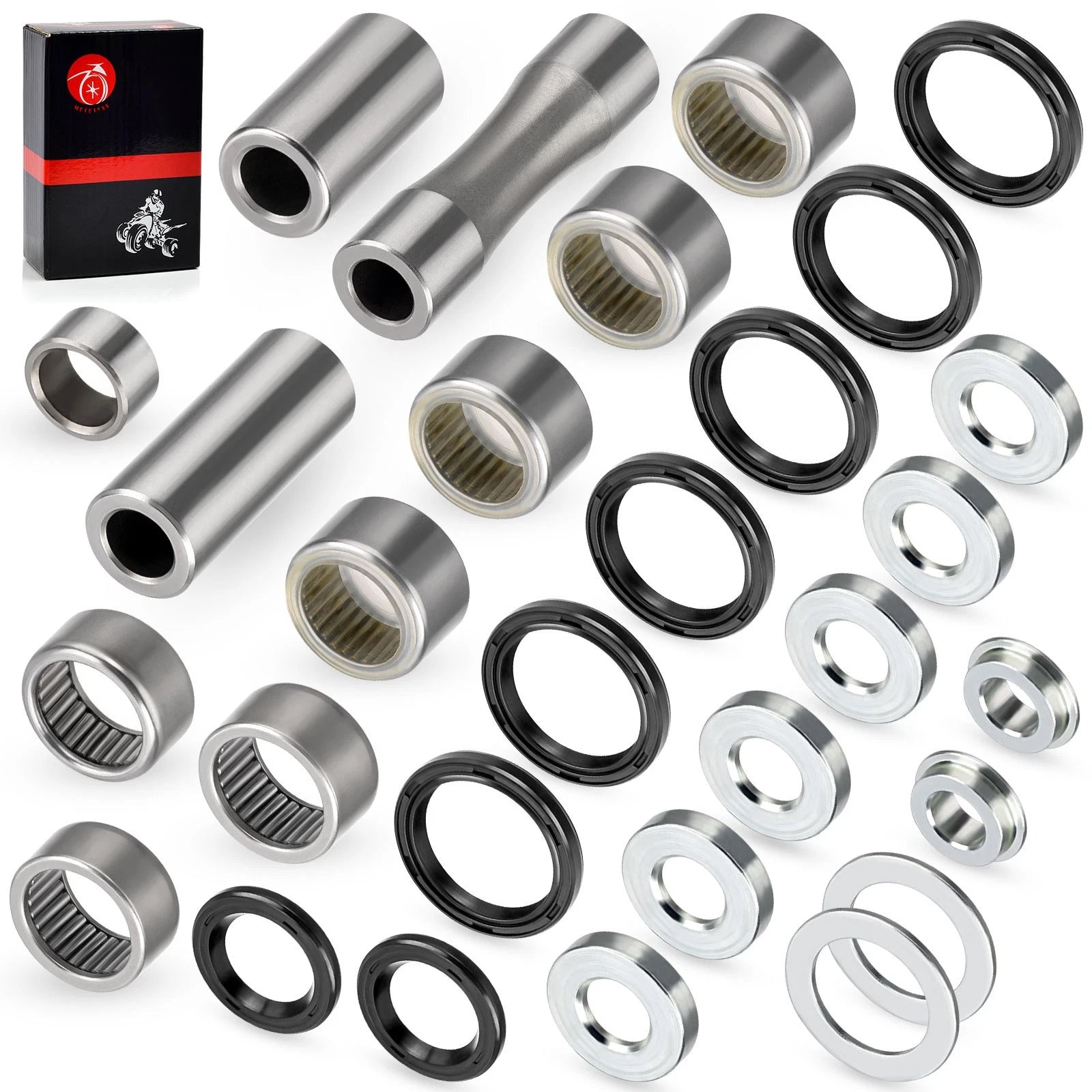 Linkage Needle Bearing Seal Kit for Honda CR125R CR250R CRF250R CRF450R (2005–2009)